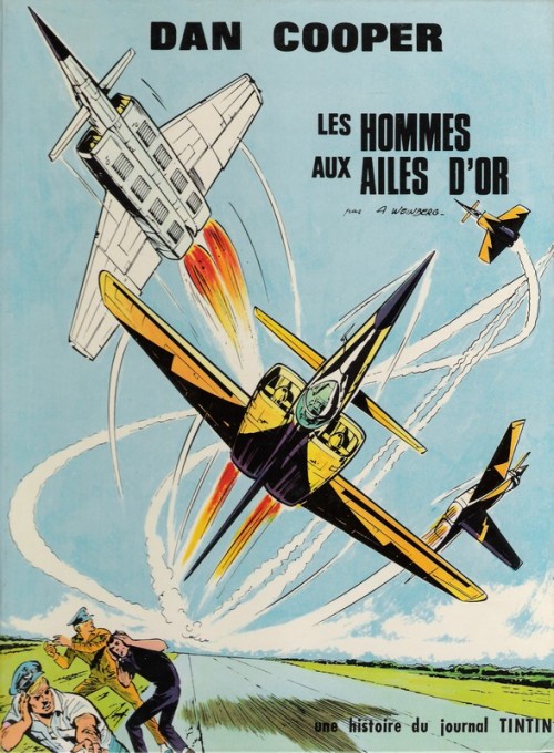 Couverture de l'album Les aventures de Dan Cooper Tome 15 Les hommes aux ailes d'or