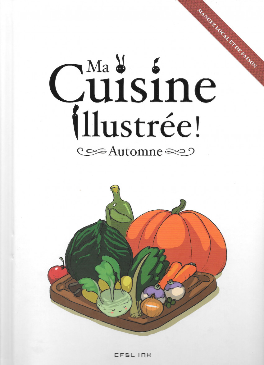 Couverture de l'album Ma cuisine illustrée Automne