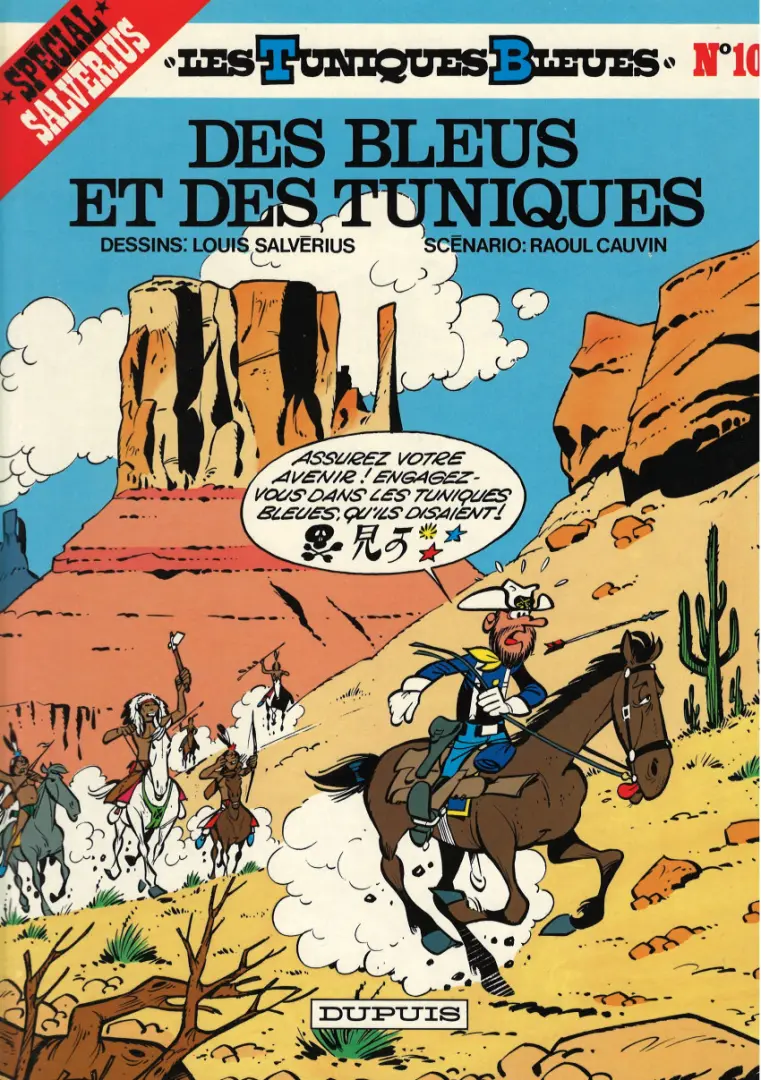Couverture de l'album Les Tuniques Bleues Tome 10 Des bleus et des tuniques