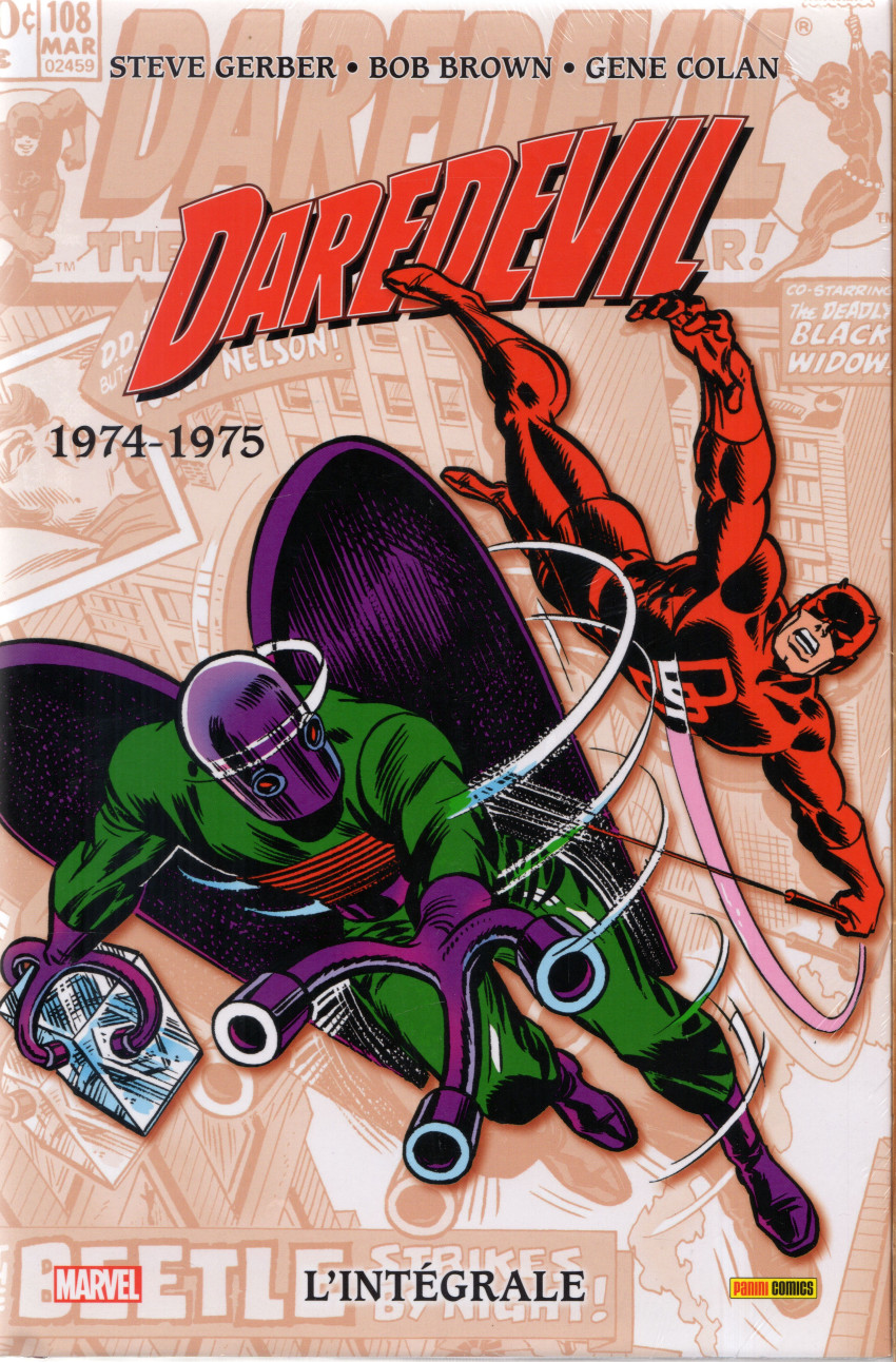 Couverture de l'album Daredevil - L'Intégrale Tome 13 1974-1975