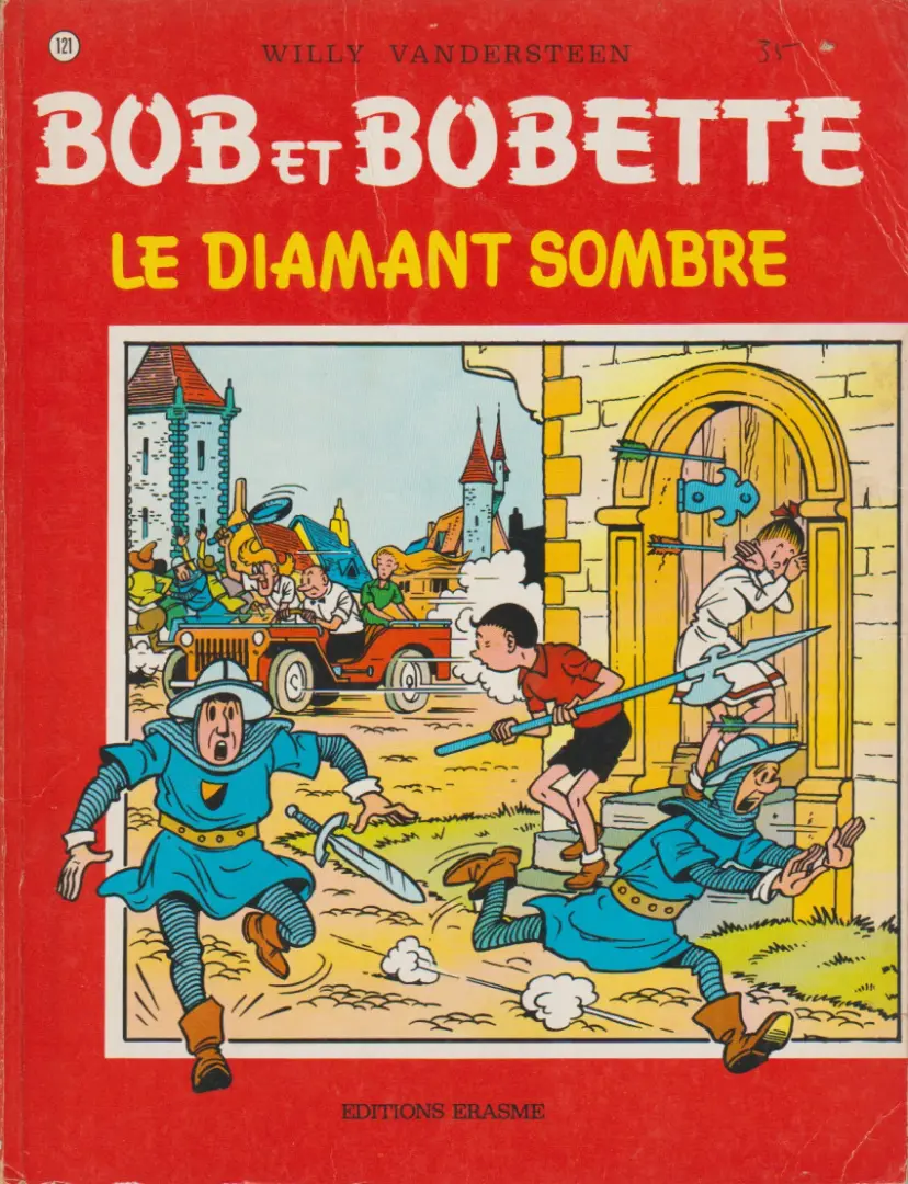 Couverture de l'album Bob et Bobette Tome 121 le diamant sombre