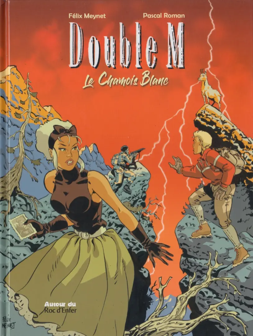Couverture de l'album Double M Tome 6 Le chamois blanc
