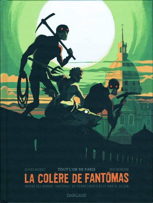 Couverture de l'album La Colère de Fantômas Tome 2 Tout l'or de Paris