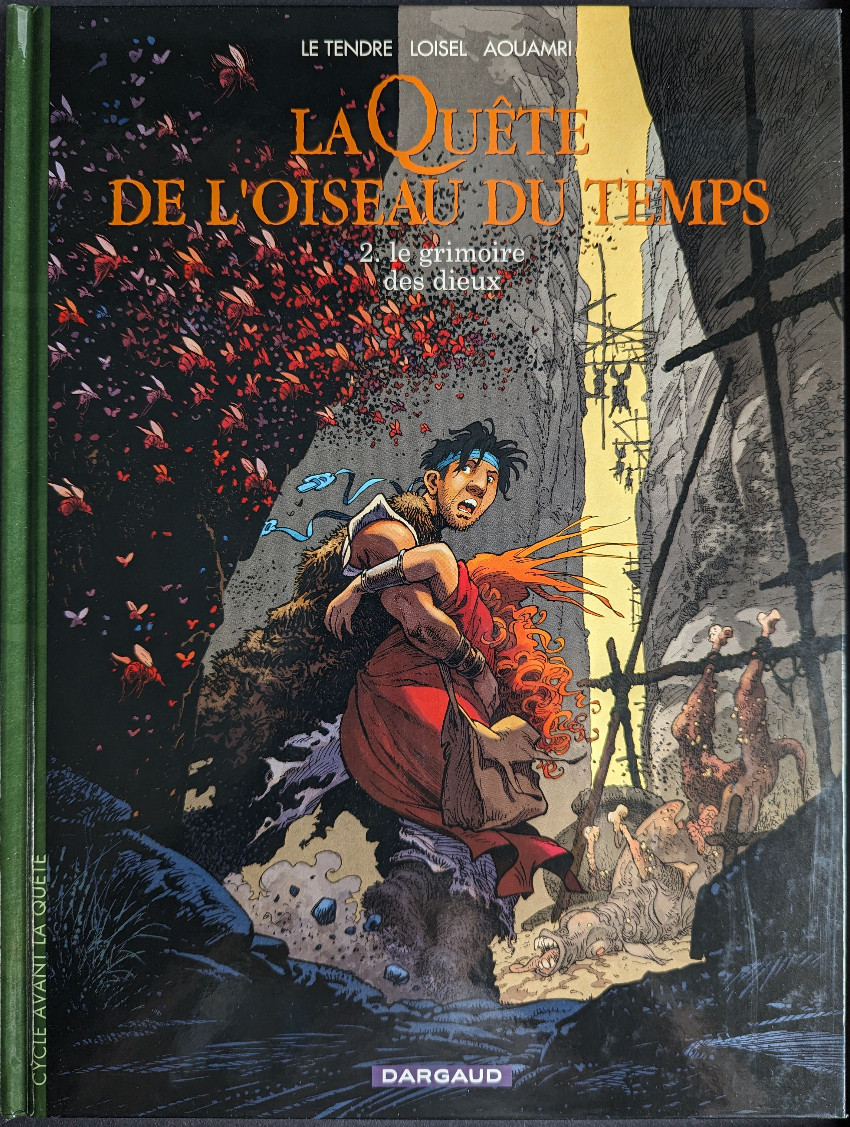 Couverture de l'album La Quête de l'oiseau du temps Avant la Quête Tome 2 Le grimoire des dieux