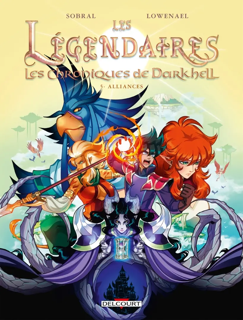 Couverture de l'album Les Légendaires - Les Chroniques de Darkhell 5 Alliances