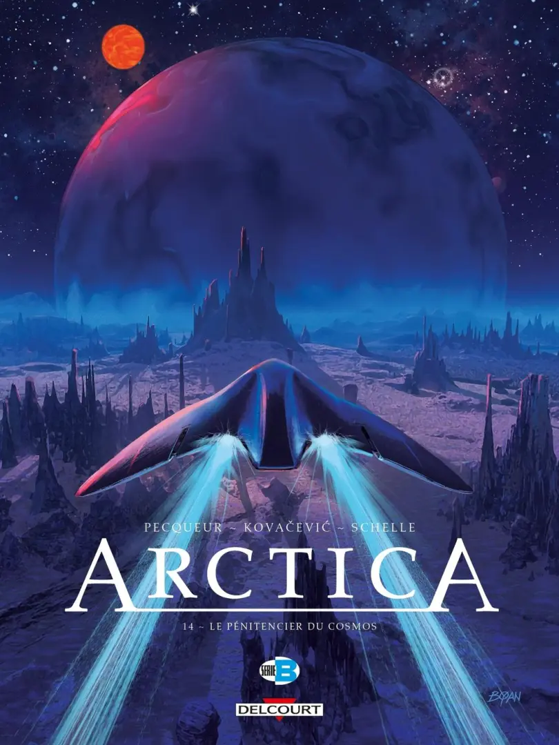 Couverture de l'album Arctica Tome 14 Le Pénitencier du cosmos