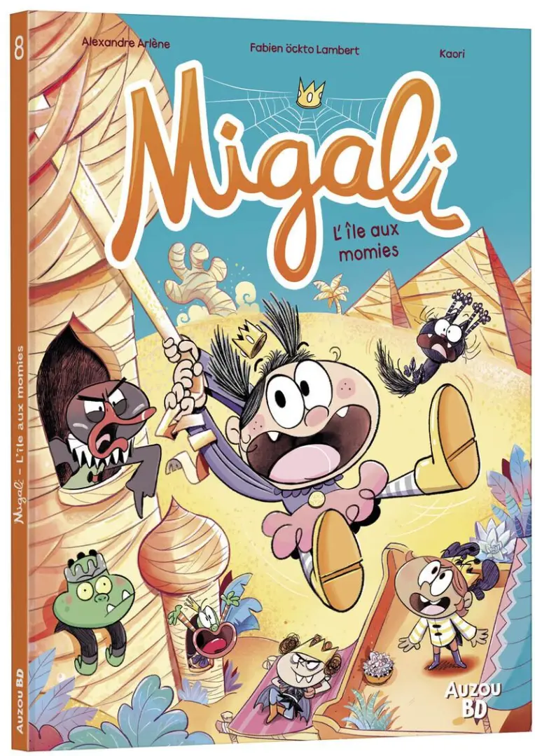 Couverture de l'album Migali 8 L'île aux momies