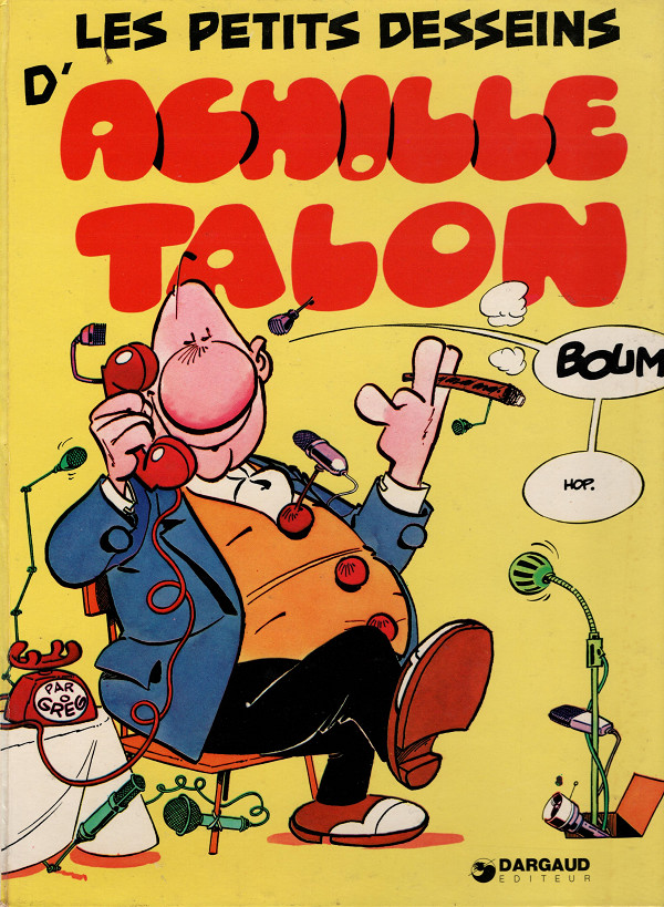 Couverture de l'album Achille Talon Tome 9 Les petits desseins d'Achille Talon