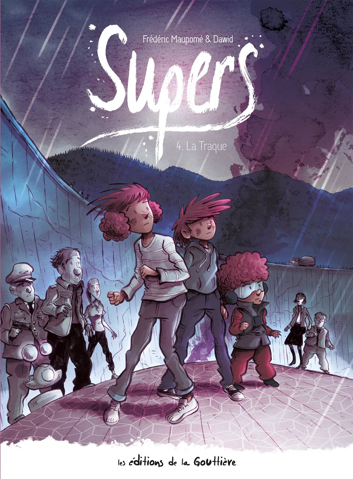 Couverture de l'album SuperS Tome 4 La Traque