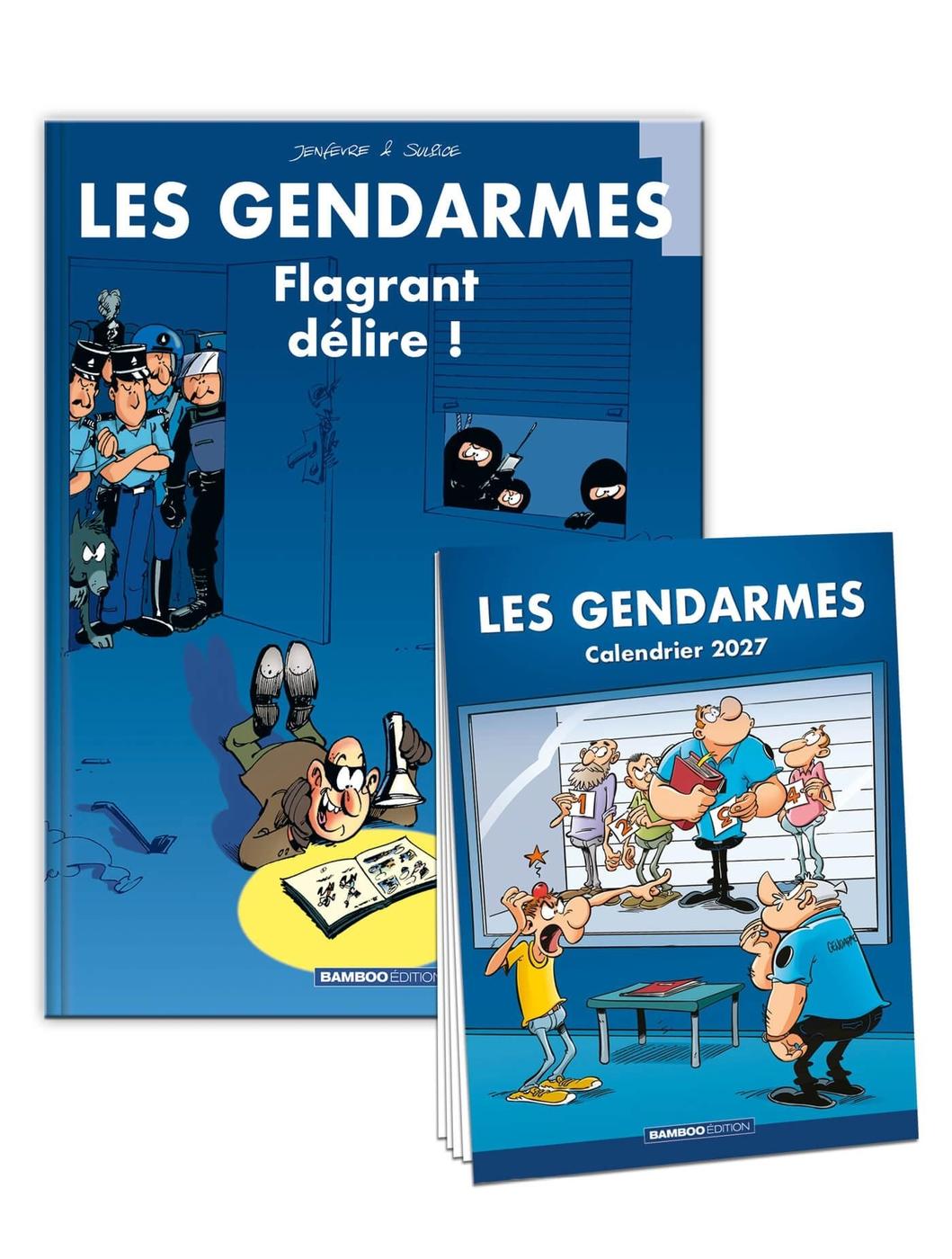 Couverture de l'album Les Gendarmes Tome 1 Flagrant délire !