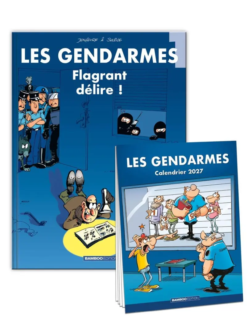Couverture de l'album Les Gendarmes Tome 1 Flagrant délire !