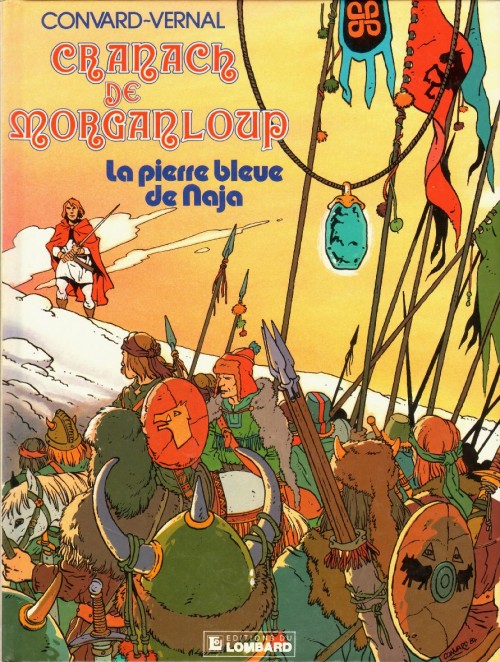 Couverture de l'album Cranach de Morganloup Tome 2 La pierre bleue de Naja