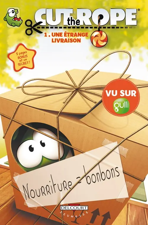 Couverture de l'album Cut the rope Tome 1 Une étrange livraison
