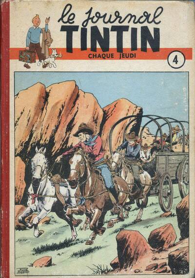 Couverture de l'album Tintin Tome 4