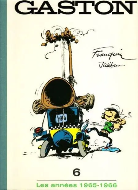 Couverture de l'album Gaston Tome 6 Les années 1965-1966
