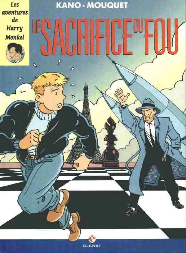 Couverture de l'album Harry Menkel Le sacrifice du fou