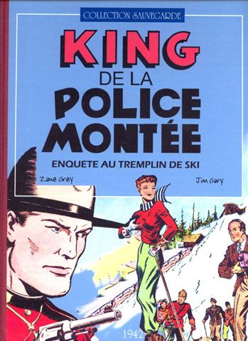 Couverture de l'album King de la Police Montée Tome 2 Enquête au tremplin de ski