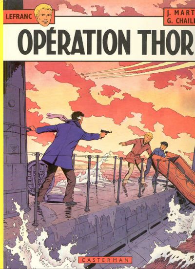 Couverture de l'album Lefranc Tome 6 Opération Thor