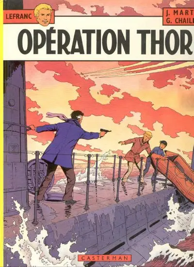 Couverture de l'album Lefranc Tome 6 Opération Thor