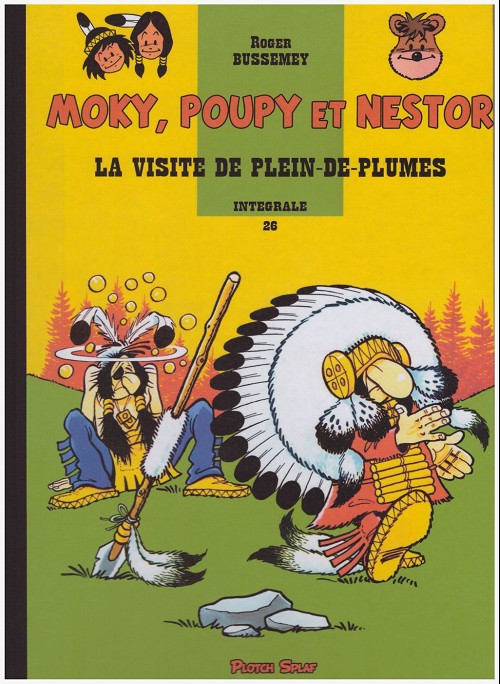 Couverture de l'album Moky, Poupy et Nestor Tome 26 La visite de plein-de-plumes