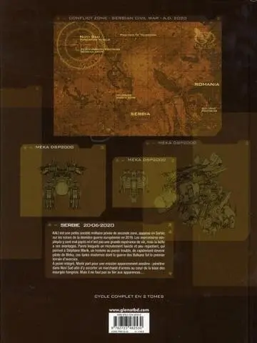 Verso de l'album Les seigneurs de guerre Tome 1 Marik