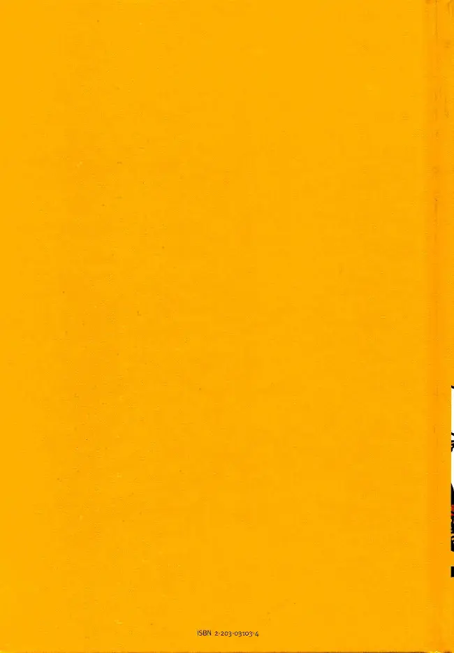 Verso de l'album Les aventures de Tintin 1929-1999 Volume 3