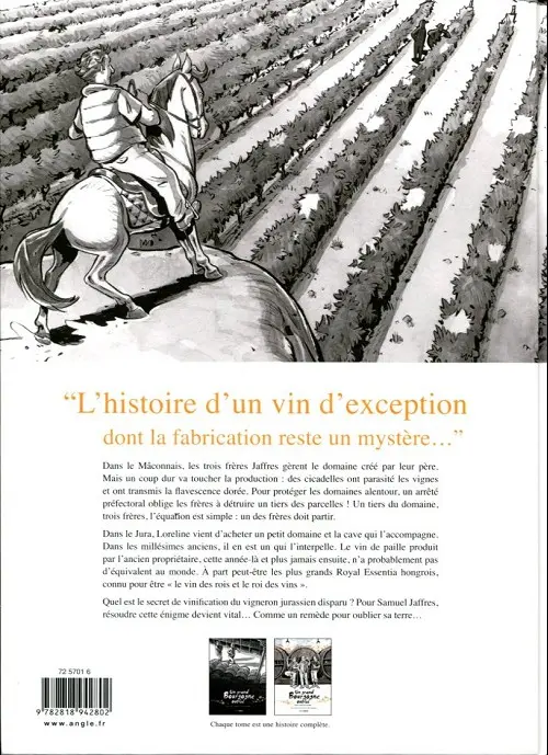 Verso de l'album Un grand Bourgogne oublié Tome 2 Quand viennent les cicadelles...