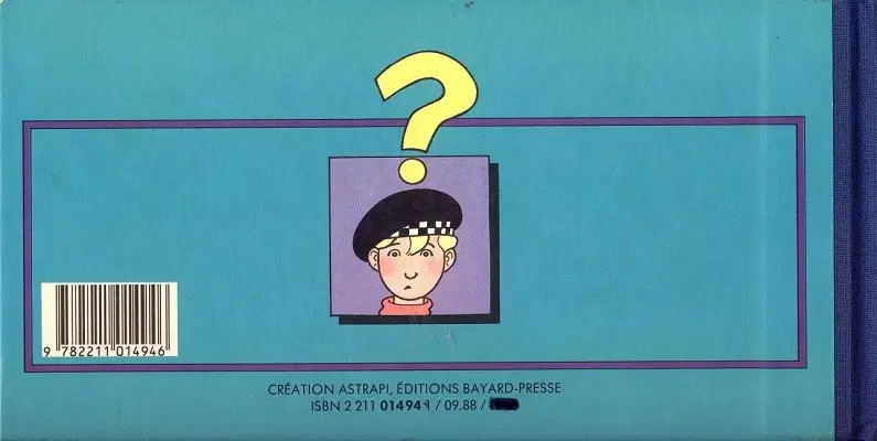 Verso de l'album Une bande dessinée dont tu es le héros Tome 2 Panique au cirque
