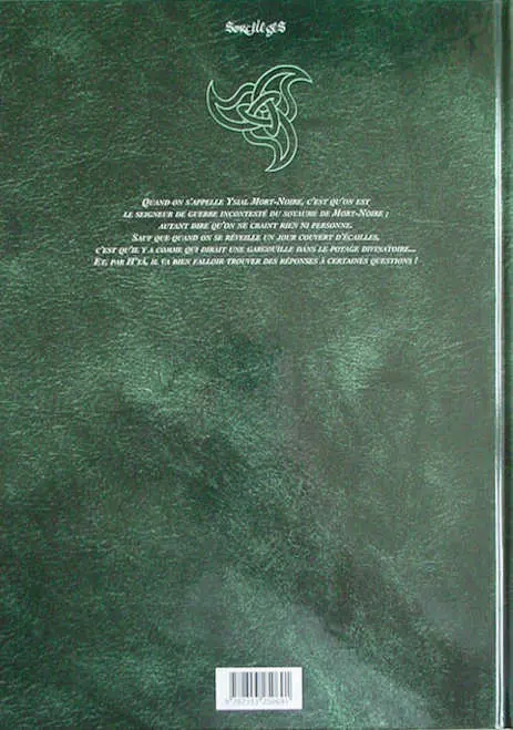 Verso de l'album Ysial Mort-noire