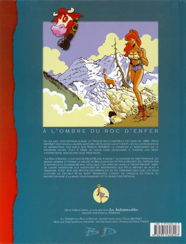 Verso de l'album A l'Ombre du Roc d'Enfer