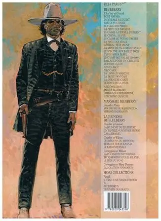 Verso de l'album Blueberry Tome 7 Le cheval de fer