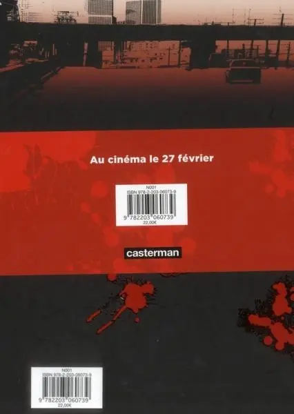 Verso de l'album Du plomb dans la tête Intégrale
