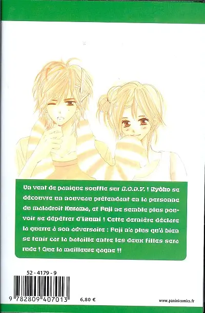 Verso de l'album B.O.D.Y. 8