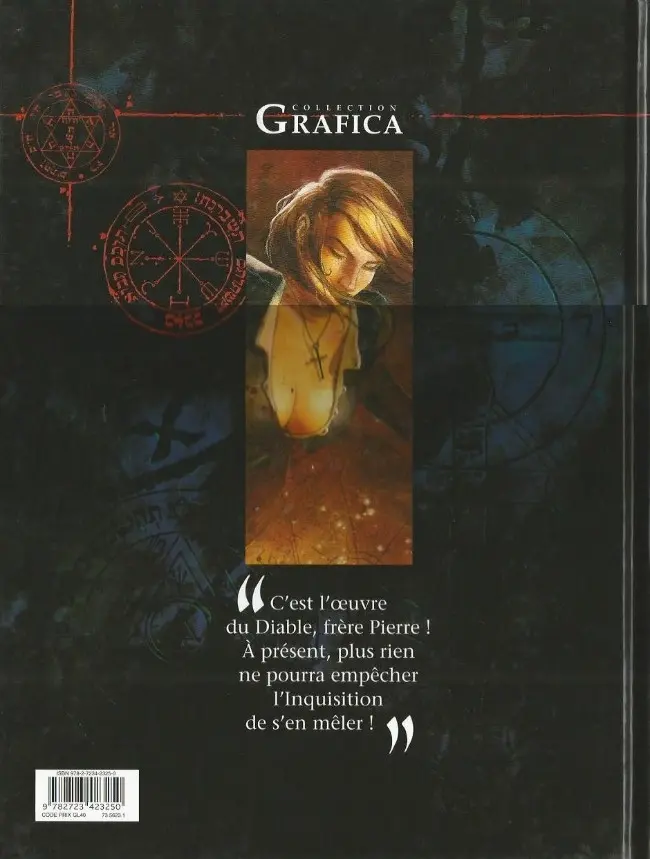 Verso de l'album Le Troisième Testament Tome 1 Marc ou le réveil du Lion