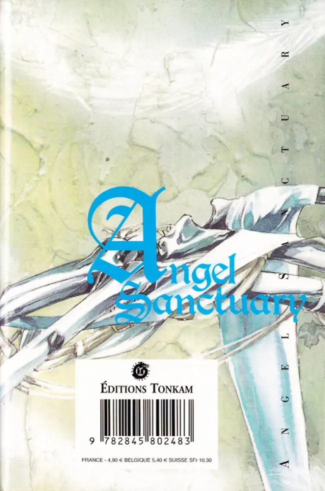 Verso de l'album Angel Sanctuary 16