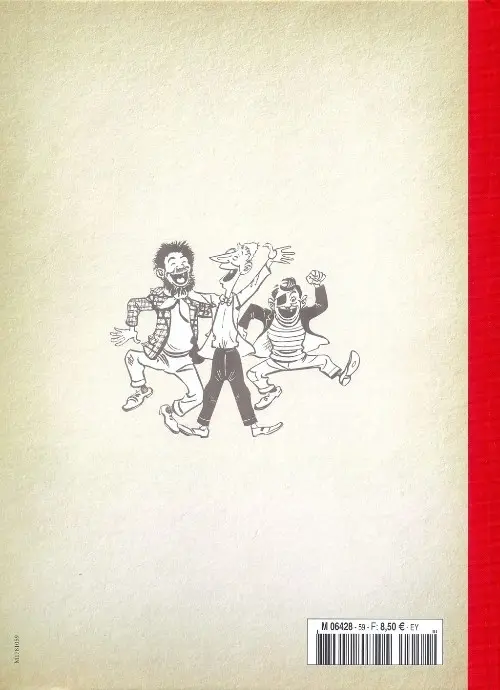 Verso de l'album Les Pieds Nickelés - La collection Tome 60 Sur les bords de la Riviera
