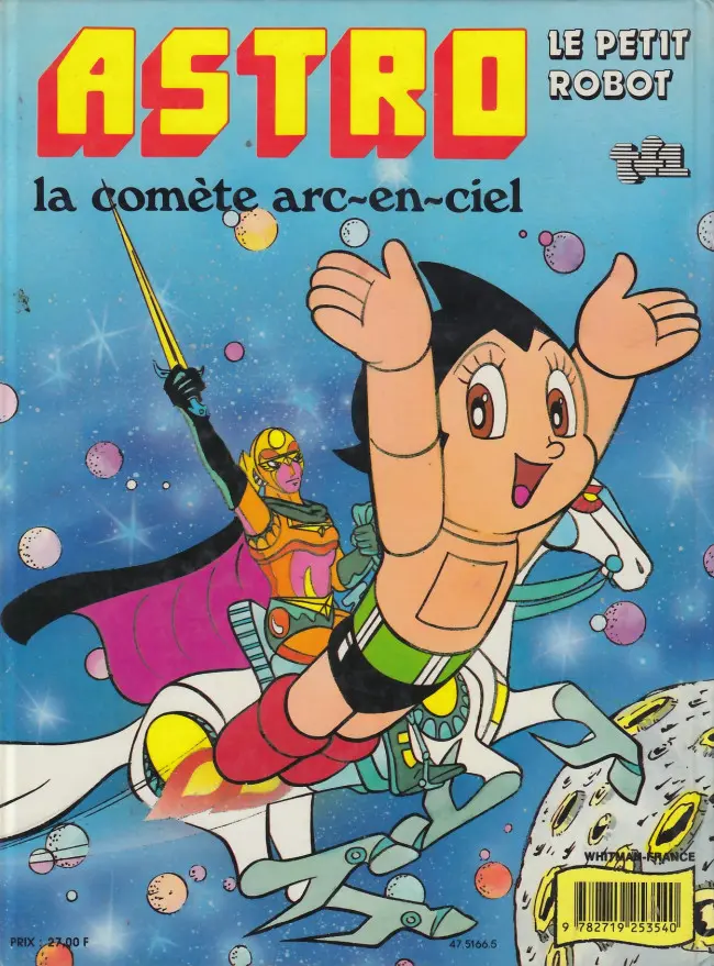 Verso de l'album Astro le petit robot La comète arc-en-ciel