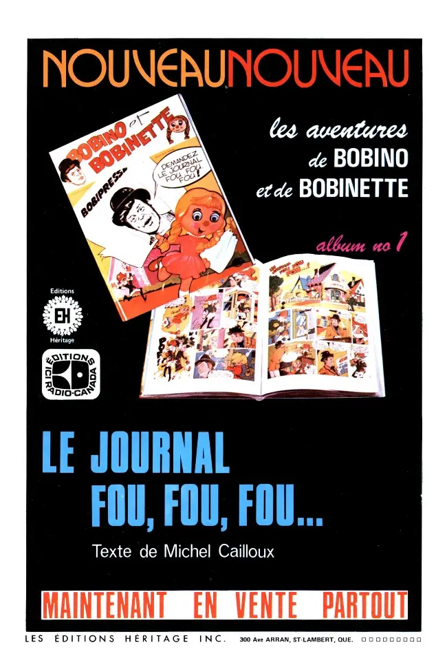 Verso de l'album Rawhide Kid N° 28 les pistolets du Grand Nord !