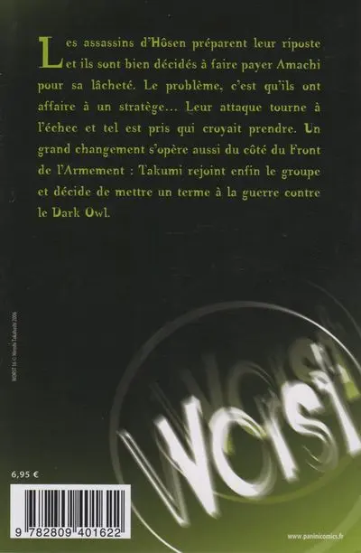 Verso de l'album Worst ! Tome 16