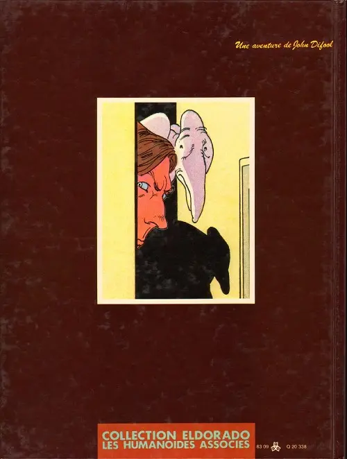 Verso de l'album L'Incal Tome 3 Ce qui est en bas