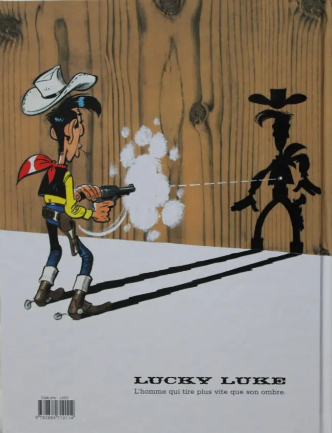 Verso de l'album Lucky Luke Tome 70 Le prophète