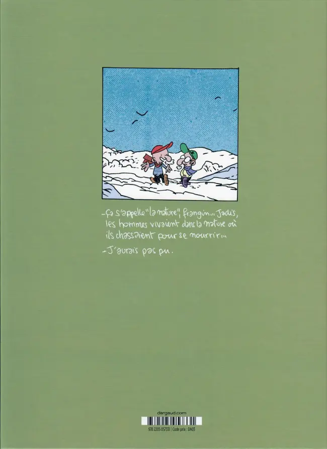 Verso de l'album Le Retour à la terre Tome 1 La vrai vie
