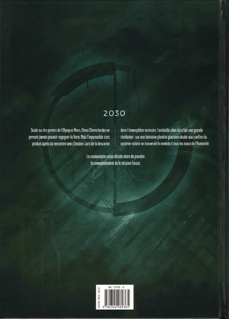 Verso de l'album Olympus Mons Tome 7 Mission Farout