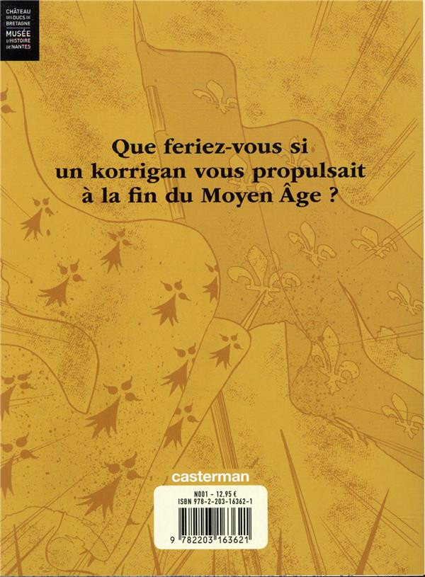 Verso de l'album Anne de Bretagne - Intrigues au château