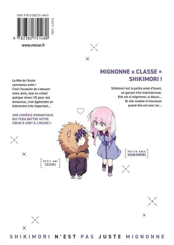 Verso de l'album Shikimori n'est pas juste mignonne 4