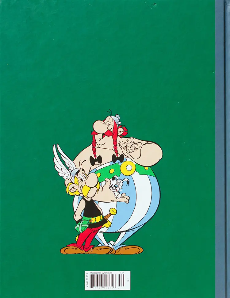 Verso de l'album Astérix La collection officielle HS V Astérix et les indiens - L'album du film