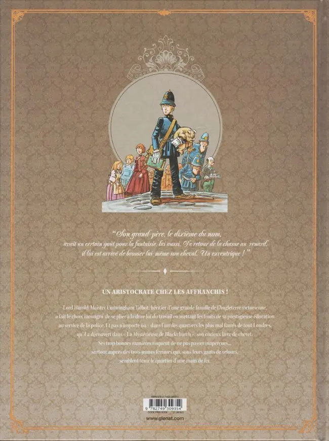 Verso de l'album Lord Harold, douzième du nom Tome 2 Trois petites souris