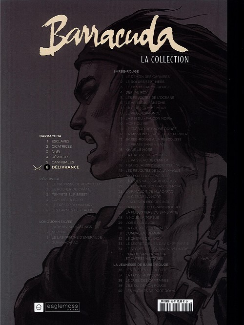 Verso de l'album Barracuda Tome 6 Délivrance
