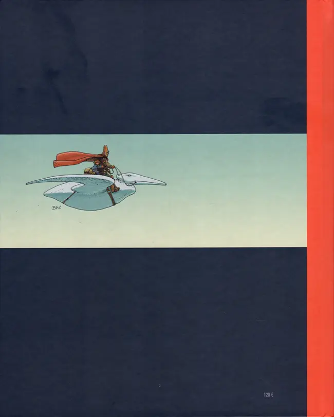 Verso de l'album Trajectoire