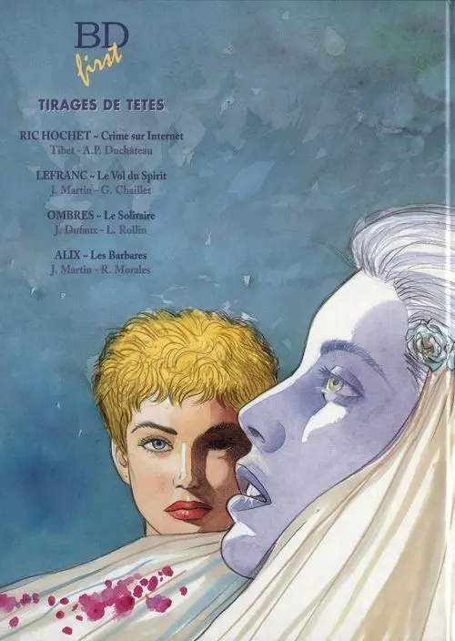 Verso de l'album Jessica Blandy Tome 15 Ginny d'avant
